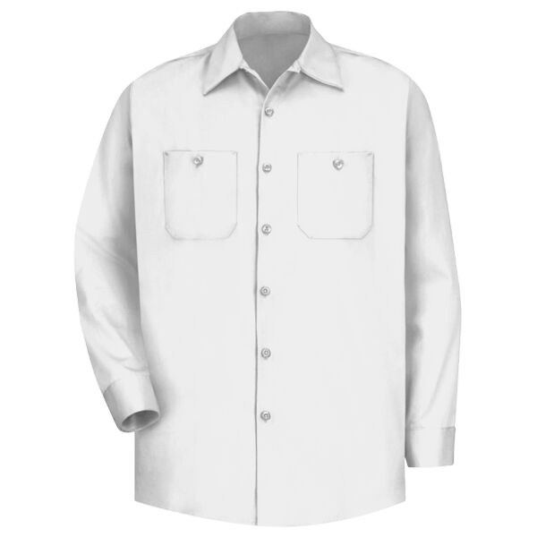 Cotton Long Sleeve Uniform Shirt - Tall Sizes Thumbnail