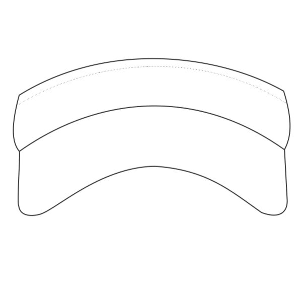 Cotton Twill Visor Thumbnail