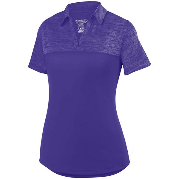 Augusta Ladies Shadow Tonal Heather Polo Thumbnail
