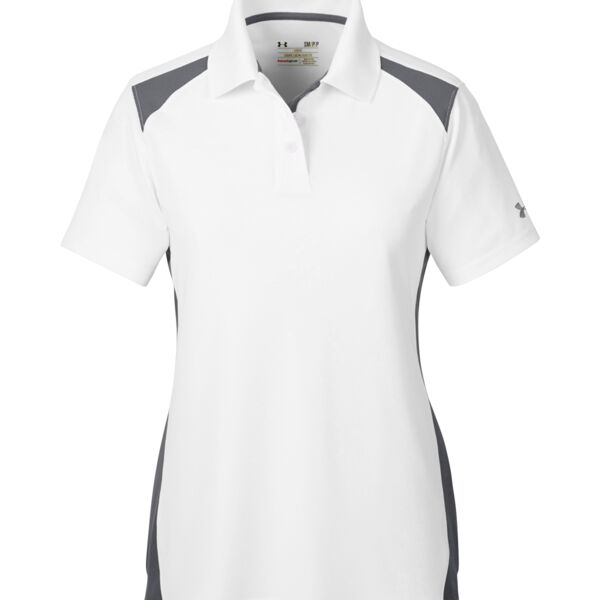 Under Armour Ladies Team Colorblock Polo Thumbnail